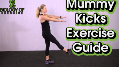Mummy Kicks Exercise Guide